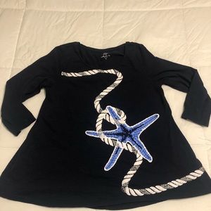 Crown and Ivy anchor shirt